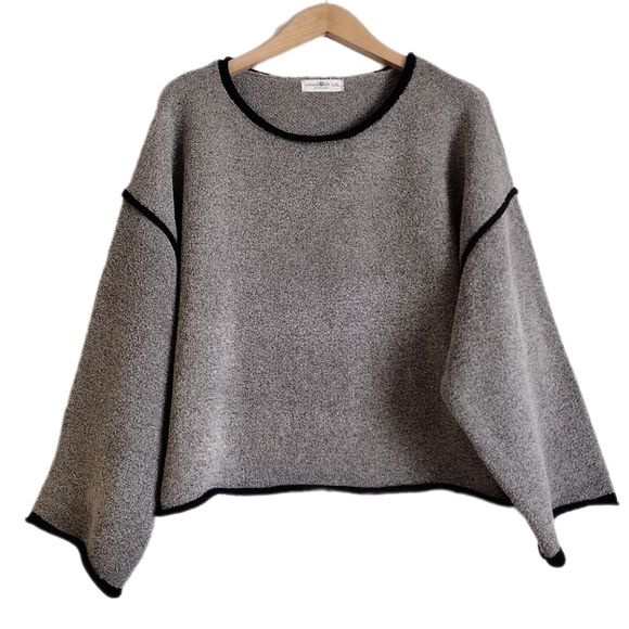 Natural Life oversized cropped sweater - Picture 1 of 5